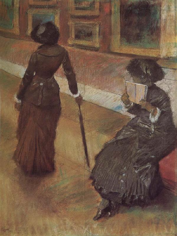 Edgar Degas Mis Cessate in Louvre china oil painting image